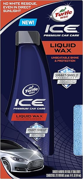 Amazon Com Turtle Wax T 468r Ice Liquid Wax 14 Oz Automotive