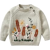 Lamgool Infant Baby Pullover Sweater Knitted Button Down Toddler Kids Sweatshirt for Spring