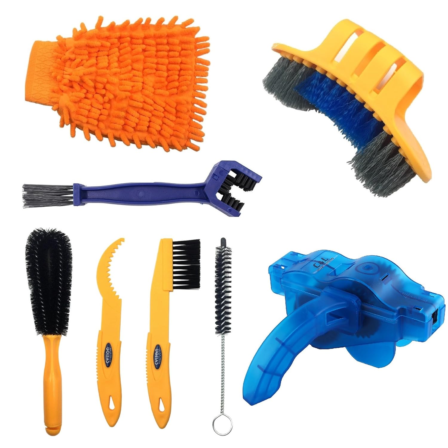 Anndason 6 Pieces Precision Bicycle Cleaning Brush Tool Suitable for...