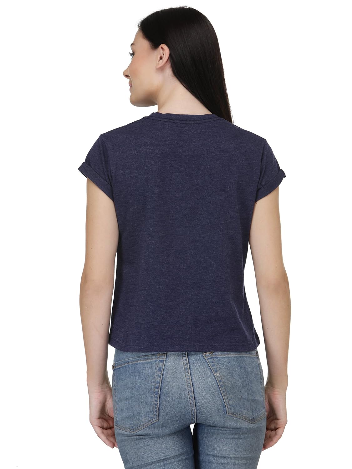 unshackled women's solid t-shirt