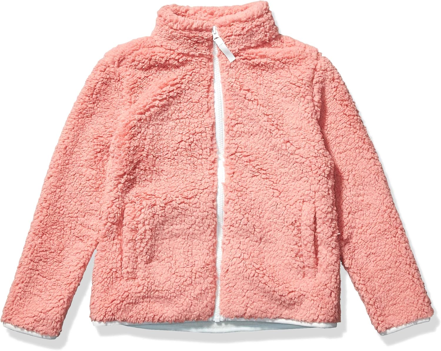 Produktbild Amazon Essentials Mädchen Girls Polar Fleece Jacke Jacket üink malve mit Reißverschluss in 7 Farben für 2-13 Jahre Foto