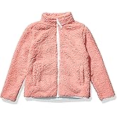 Amazon Essentials Girls and Toddlers' Sherpa Fleece Full-Zip Jacket
