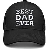 Dad Birthday Gifts Best DAD Ever Hat from Son Daughter Wife for Dad Father Papa Happy Fathers Day
