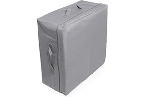 Milliard Carry Case for Blue Toddler Tri Fold Nap Mat (24 Inches x 19 Inches x 9 Inches) Does Not Include The Mattress