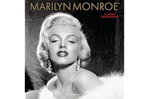 Graphique 2026 Marilyn Monroe Wall Calendar | 12” x 12” | Thick Paper | Home & Office Organizer | Large Monthly Grid | 3 Languages & Marked Holidays | 4 Month Preview Page for 2027