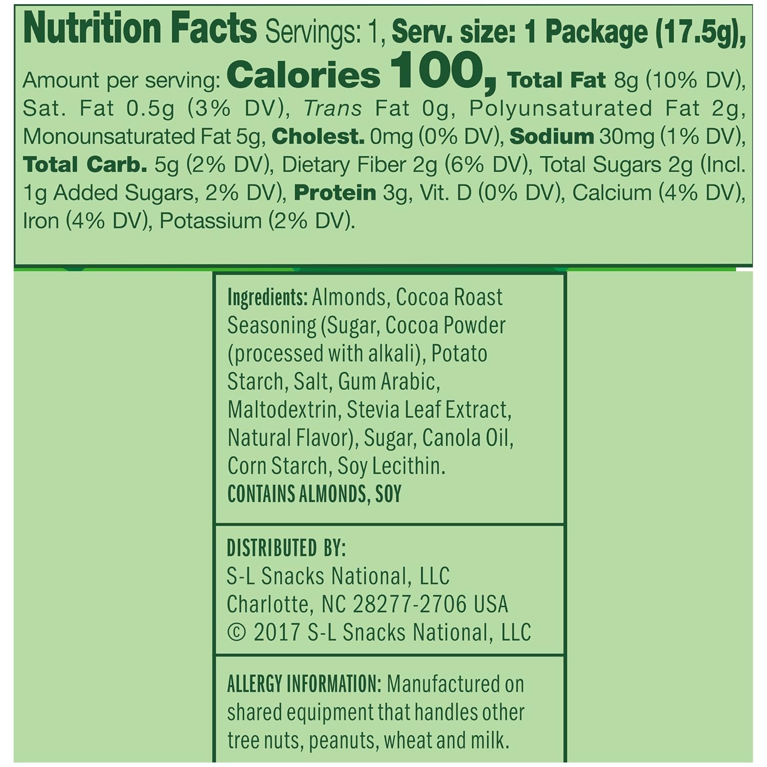 Emerald Almonds Nutrition Facts Besto Blog