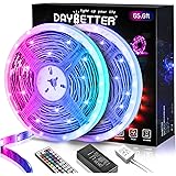 Daybetter 5050 RGB Flexible Color Changing Remote Control Led Strip Lights - 65.6ft