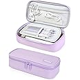 YOKUMA Pencil Case,Large Capacity Pencil Pouch,Aesthetic Zipper Pencil Box, Back to School Supplies for College Student Teen Adults,Travel Essentials,Electronic Cable Organize