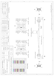 10Gtek Fiber Patch Cable - MPO to MPO OM4 Multimode