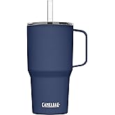 CamelBak Horizon Straw Mug, Insulated Stainless Steel - 24 oz, Navy