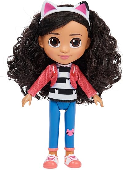 DreamWorks Gabby’s Dollhouse Gabby Girl 20.3 cm Toy Doll with Cat Ears