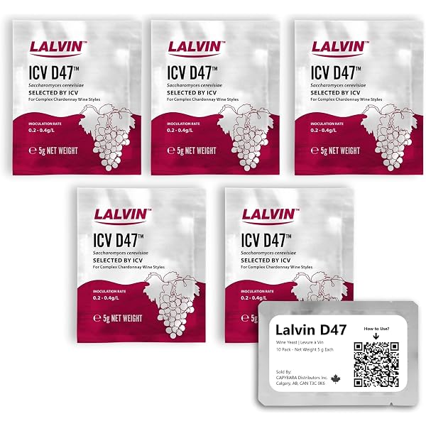Lalvin ICV D-47 Wine Yeast – Home Fermenter