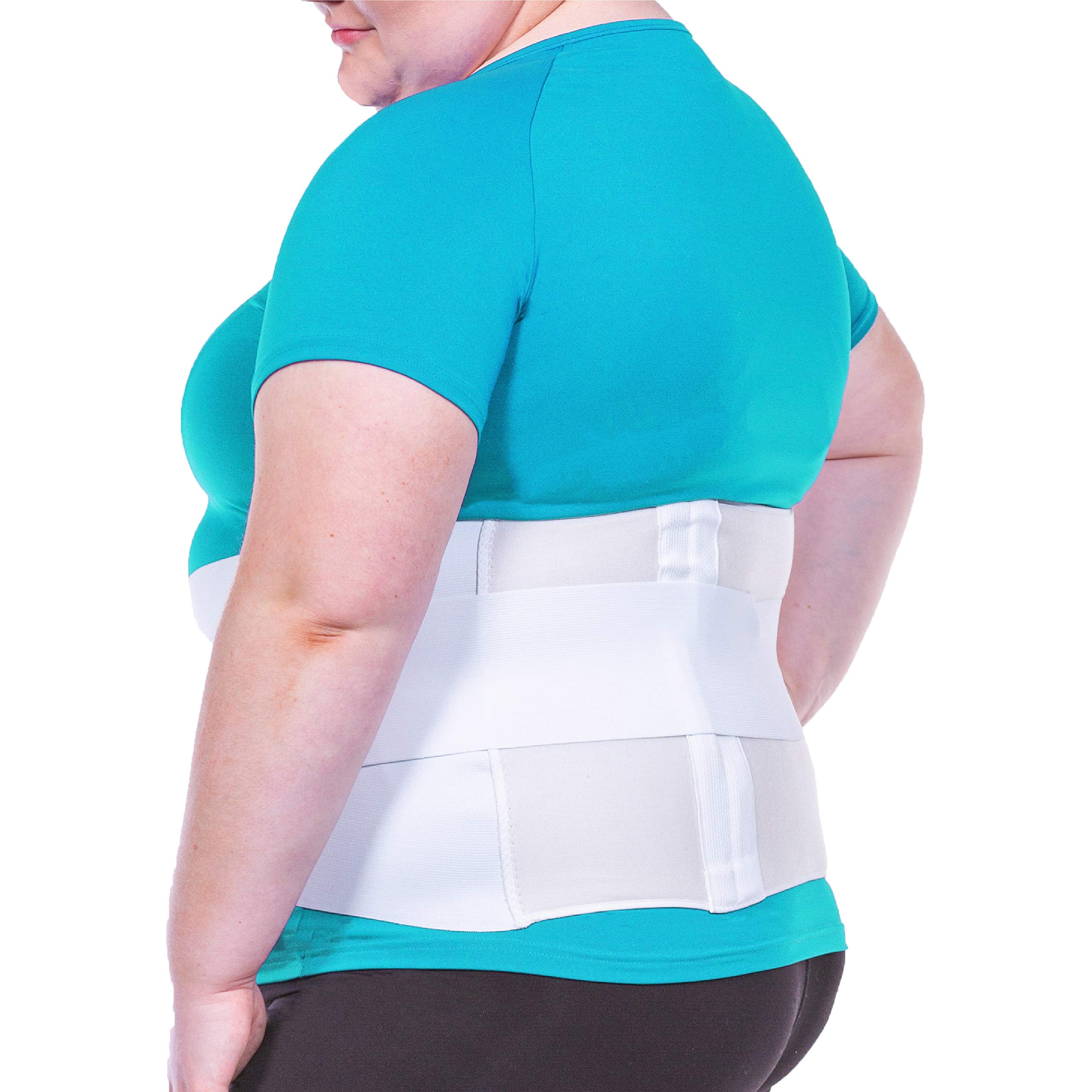 BraceAbility Plus Size 6XL Bariatric Back Brace Obese Support Girdle