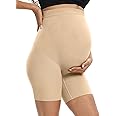 XNHAN Secret Fit Shaper Panty - Seamless Maternity Shapewear for Dress, Belly Support, Prevent Thigh Chaffing, S-XXXL