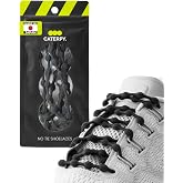Caterpy RUN No-Tie Elastic Shoelaces for Adults &amp; Kids | For Adults &amp; Kids, Versatile, Easy-to-Use, All Shoes, No-Tie, Sports Shoes