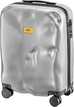 Amazon クラッシュバゲージ スーツケース アイコン 40l S 軽量 機内持込可 旅行 キャリーケース Crash Baggage Cabin メタル シルバー Cb161 21 Crash Baggage クラッシュバゲージ シューズ バッグ