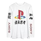 Printed Tee Playstation Japanese Long Sleeve T-Shirt