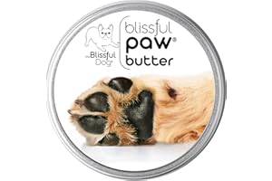 The Blissful Dog Paw Butter for Your Dog's Rough and Dry Paws, 2-Ounce