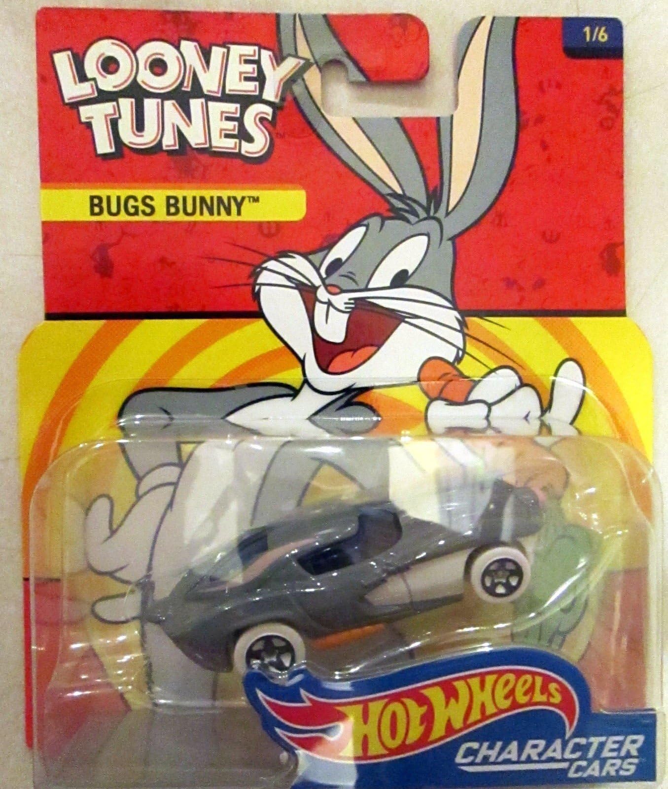 HOT WHEELS LOONEY TUNES BUGS BUNNY CHARACTER CARS VERY RARE NEW