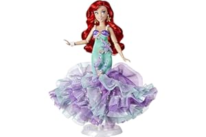Disney Princess Style Series Ariel Fashion Doll, Deluxe Collector Doll with Accessories, The Little Mermaid Toy for Kids Ages 6 and Up