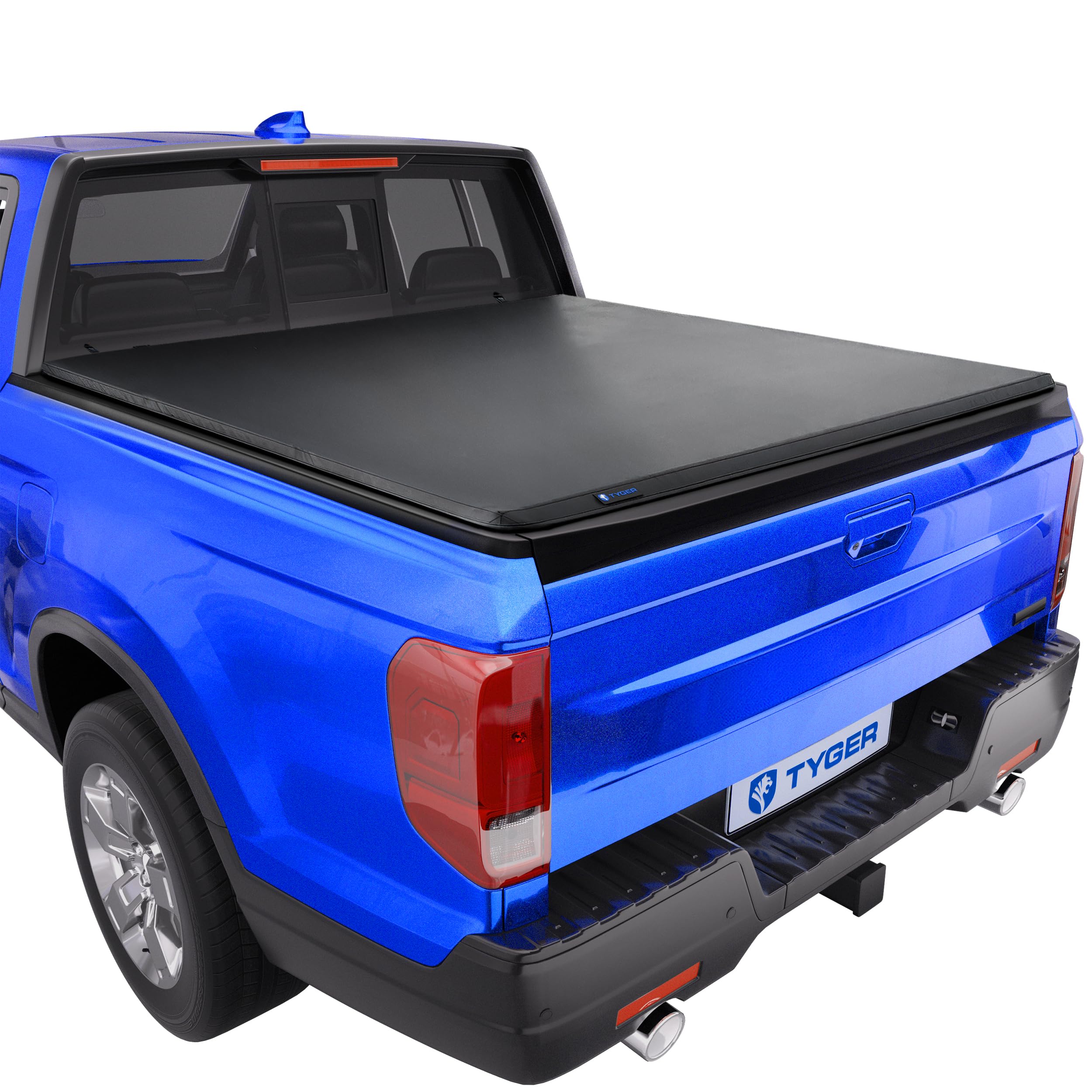 Photo 1 of **SCRAPES. DIRT**Tyger Auto T3 Soft Tri-fold Truck Bed Tonneau Cover Compatible with 2017-2026 Honda Ridgeline | 5'4" (64") Bed | TG-BC3H1065