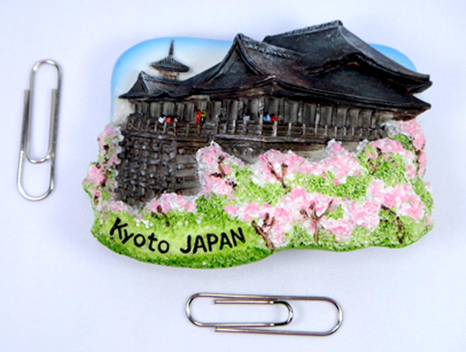 Agua templo japonés imán para nevera World Souvenir Collectibles ...