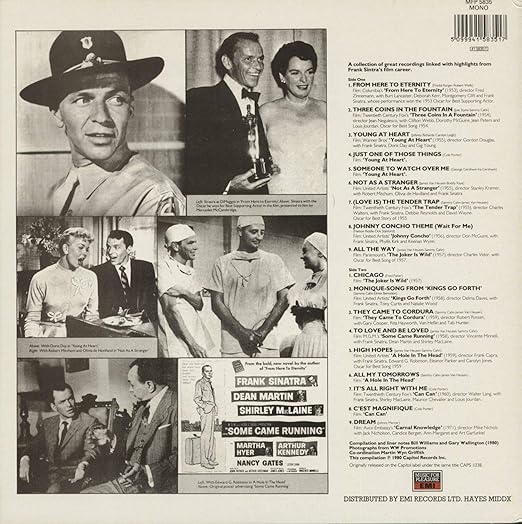 Frank Sinatra Screen Sinatra Frank Sinatra Lp Amazon Com Music
