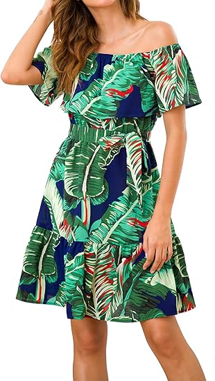 amazon plus size hawaiian dresses