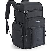 TOURIT Waterproof Cooler Backpack: 30 Cans Insulated Leakproof Portable Cooler Bag Beach Travel Camping Picnic Hiking