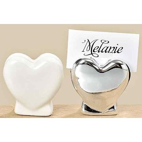 Segnaposto a forma di cuore 2
