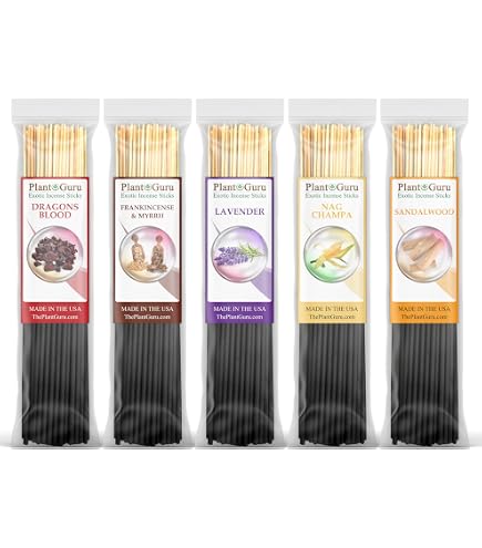 Amazon.com: Floral Incense Sticks Variety Set Bulk 500 Pack