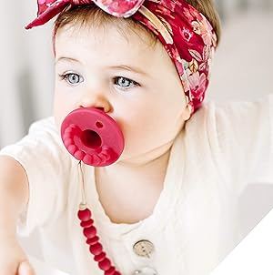 raspberry teething pacifier