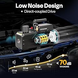 SPECSTAR 110V 9.6 CFM 1 HP Dual-Stage Rotary Vane