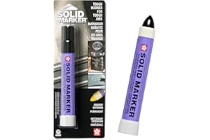 SAKURA SOLID MARKER Sakura Solid Paint Markers - Permanent Marker Pens - Window, Wood & Glass Marker - Black Paint - 1 Pack