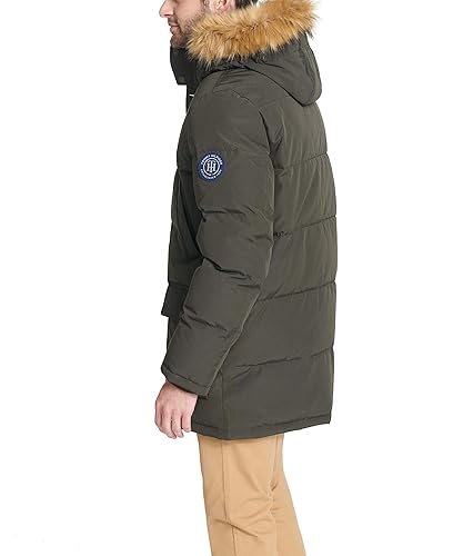 Tommy Hilfiger mens Arctic Cloth Heavyweight Performance Parka