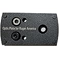 Ade Advanced Optics Red Dot Adapter Mounting Plate/Base/Convertor for Vortex Venom/Razor/Viper, Burris Fastfire,Meopta,Docter, Insight to FIT Ruger American Pistol