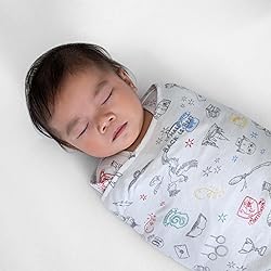 HALO 100% Cotton Sleepsack Swaddle, 3-Way