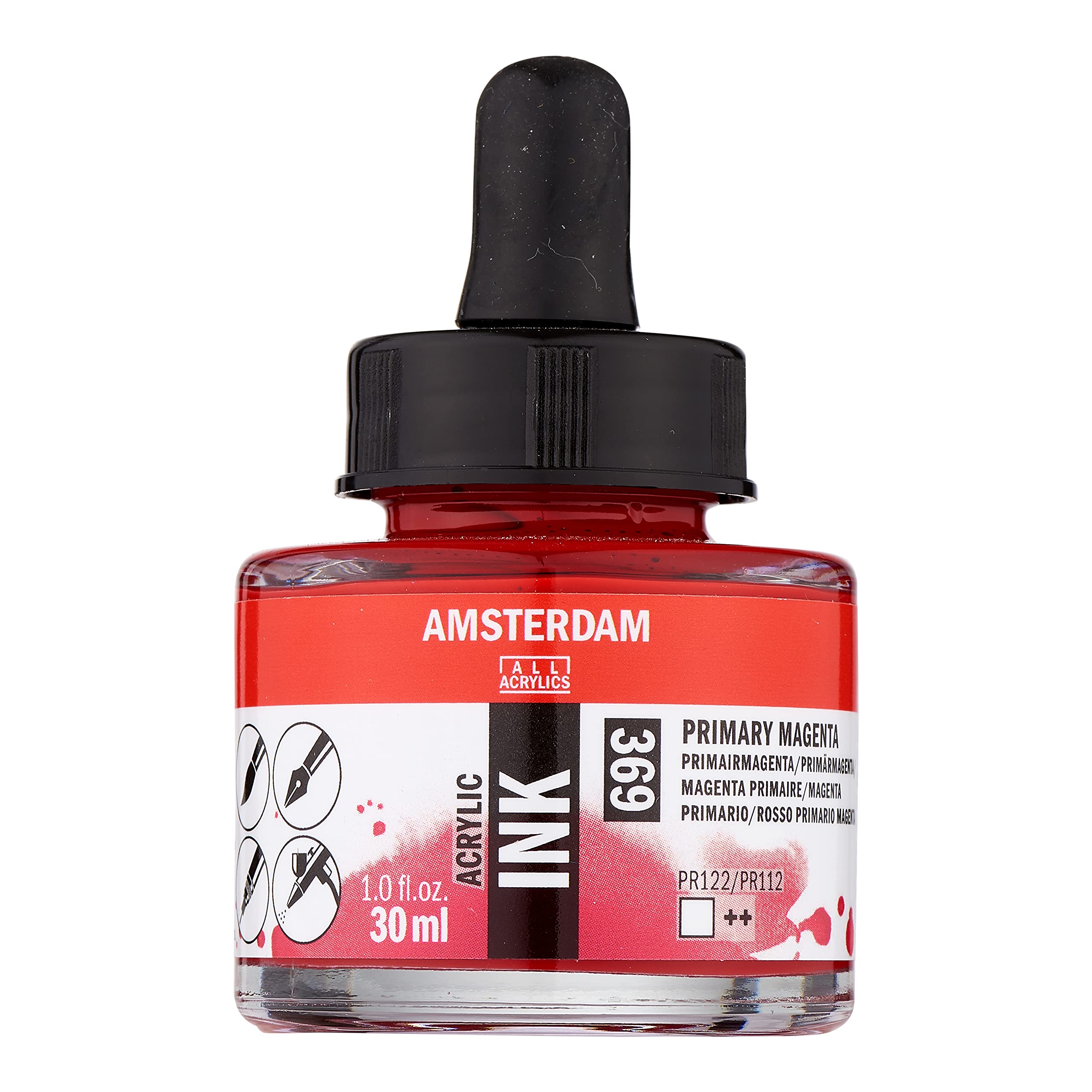 Amsterdam Acrylic Ink Bottle 30 ml Primary magenta 369 (17203690)