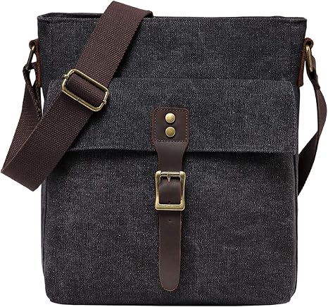vintage canvas crossbody bag