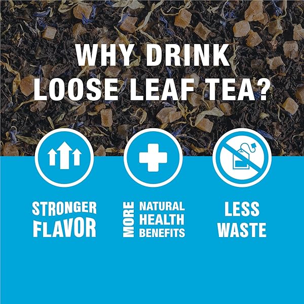 TIESTA TEA – PASSION BERRY JOLT, LOOSE LEAF, RASPBERRY PASSION FRUIT BLACK TEA, PREMIUM BLEND, CAFFEINATED BLACK, MAKE HOT OR ICED BREWS UP TO 200 CUPS, 16OZ RESEALABLE BULK POUCH