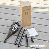 Everbeam P1 Solar Torch Light 96 LED Outdoor Flame 2 Pack IP65 - Waterproof view 8