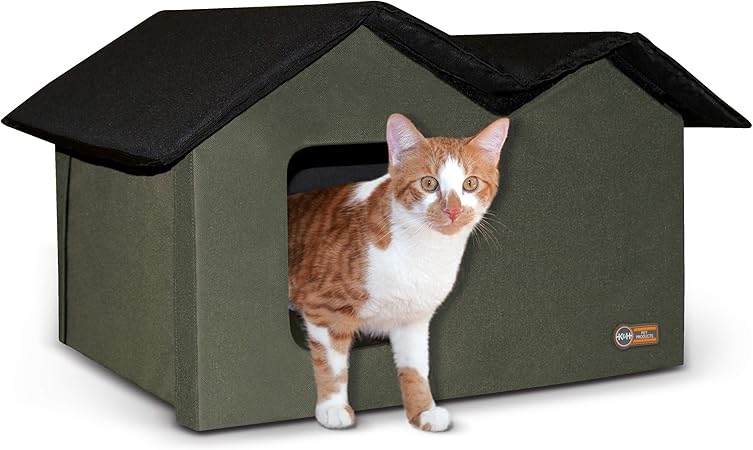 k&h outdoor kitty house unheated