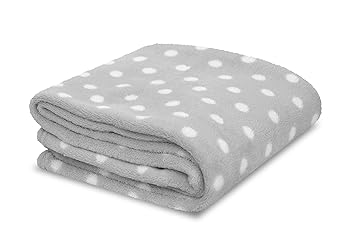 grey cot blanket