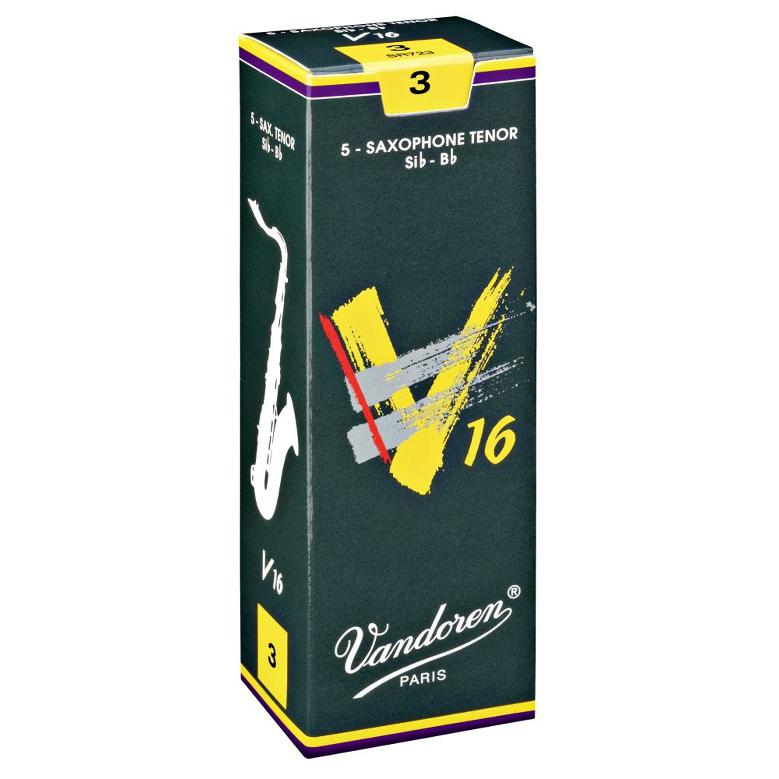 Vandoren V16 Tenor saxophone reeds, box of 5 - Strength 1,5