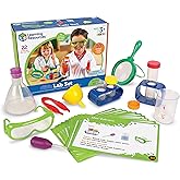 Learning Resources Primary Science Lab Activity Set - Experiments for Kids, Chemistry Toy, Pretend Play, STEM Projects, Classroom Must Haves, Teacher Supplies, Montessori Gifts for Boys and Girls