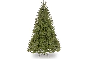 National Tree Company 'Feel Real' Artificial Full Downswept Christmas Tree, Green, Douglas Fir, Includes Stand, 7.5 Feet