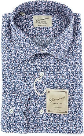 navy blue slim fit dress shirt