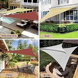 RICHIE Sun Shade Sail 3.6m x 4.9m Rectangle Waterproof UV Block view 7