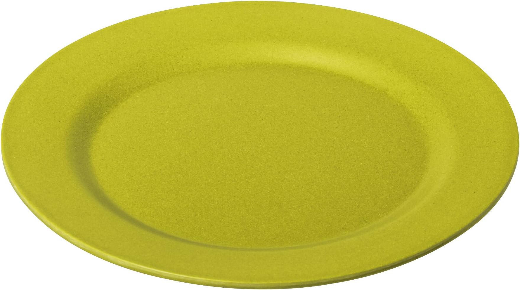 Living Eco 20 cm Dining Bamboo Round Plate, Green