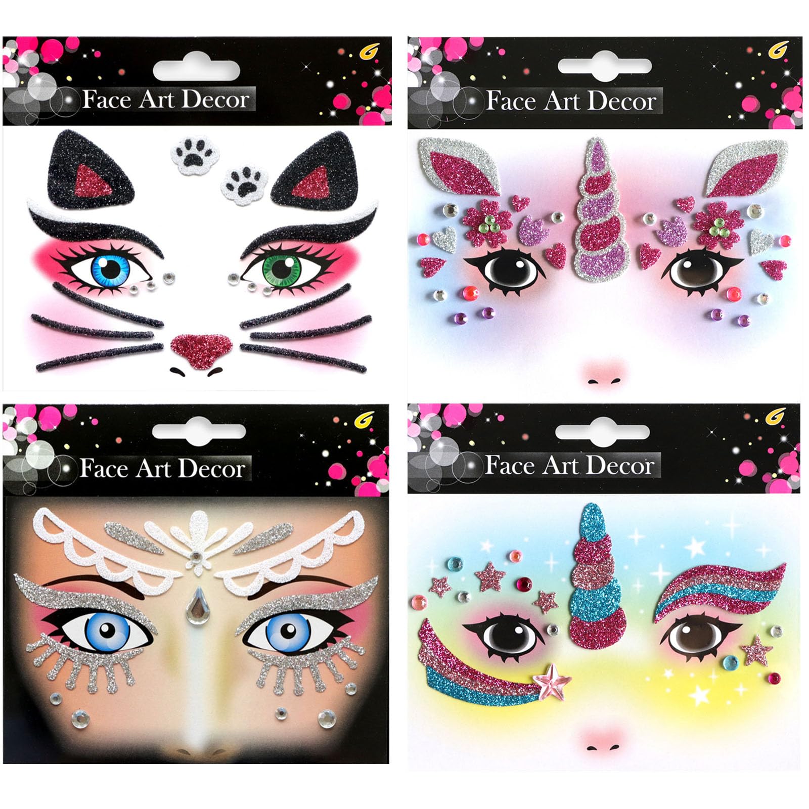 ALEGRE Elf Face Tattoo